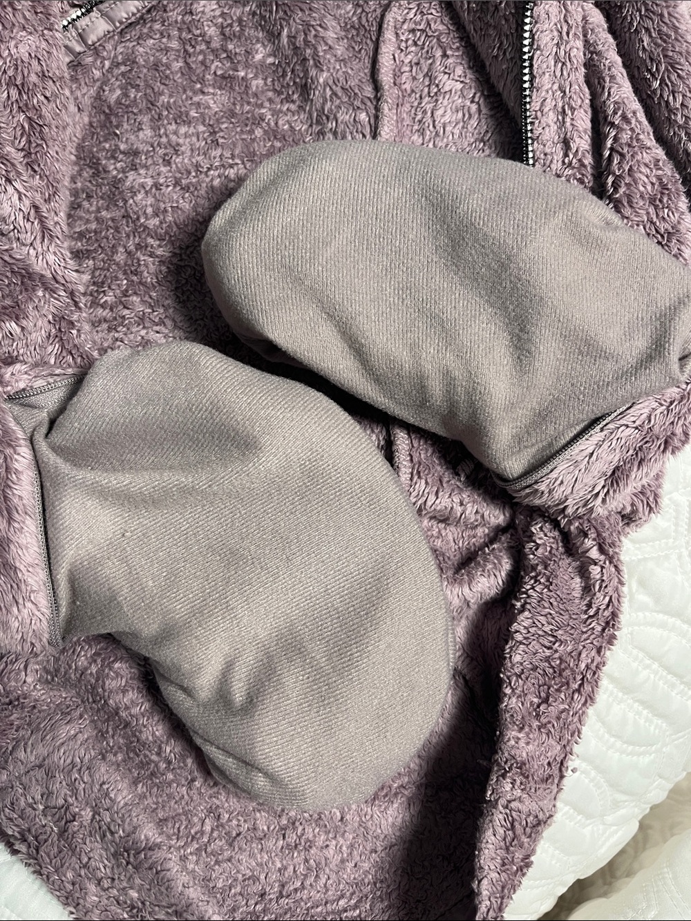 The North Face Women's Purple Full Zip Mid-Length Jacket Logo Long Sleeve XS - Picture 16 of 16
